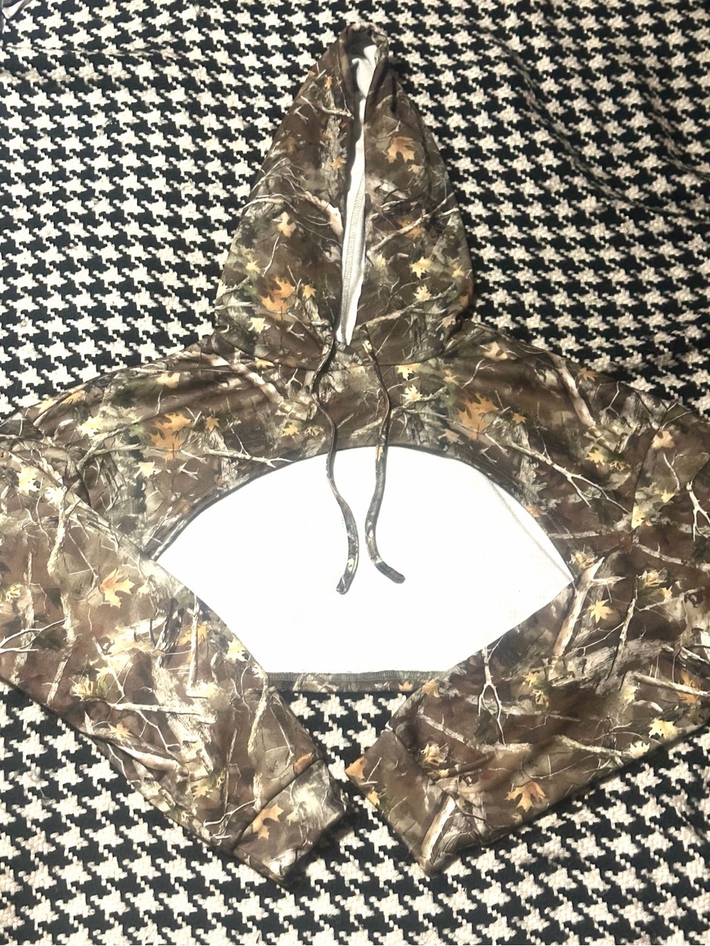 Real tree hoodie